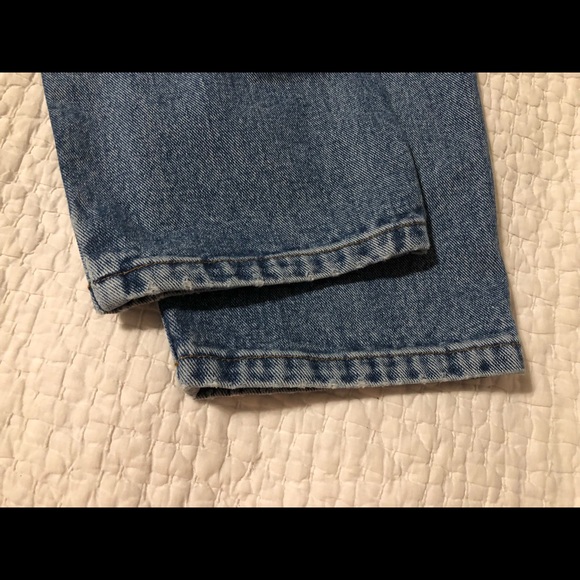 CLEARANCE Vintage Member’s Mark 90’s High Waist Tapered Leg size 14 Mom Jeans - Picture 6 of 6
